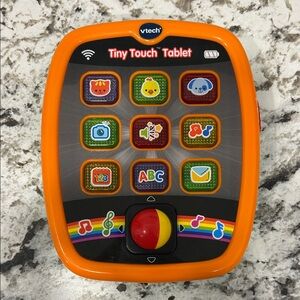 VTech Tiny Touch Tablet - Orange Kids Learning Toy